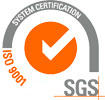 Logo certifikátu SGS ISO 9001